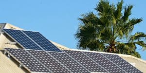 Solar PV Panels Skyline