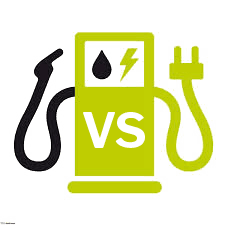 EV electricity vs petrol