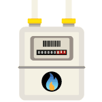 Gas Meter gas usage rates