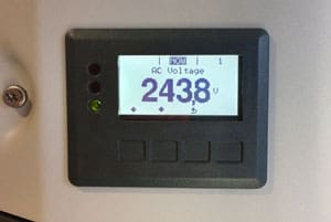 solar inverter check output