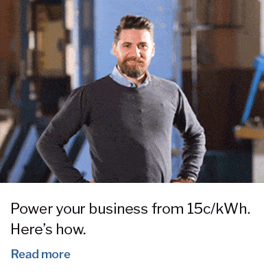 AG Energy renewable electricity retailer for small business