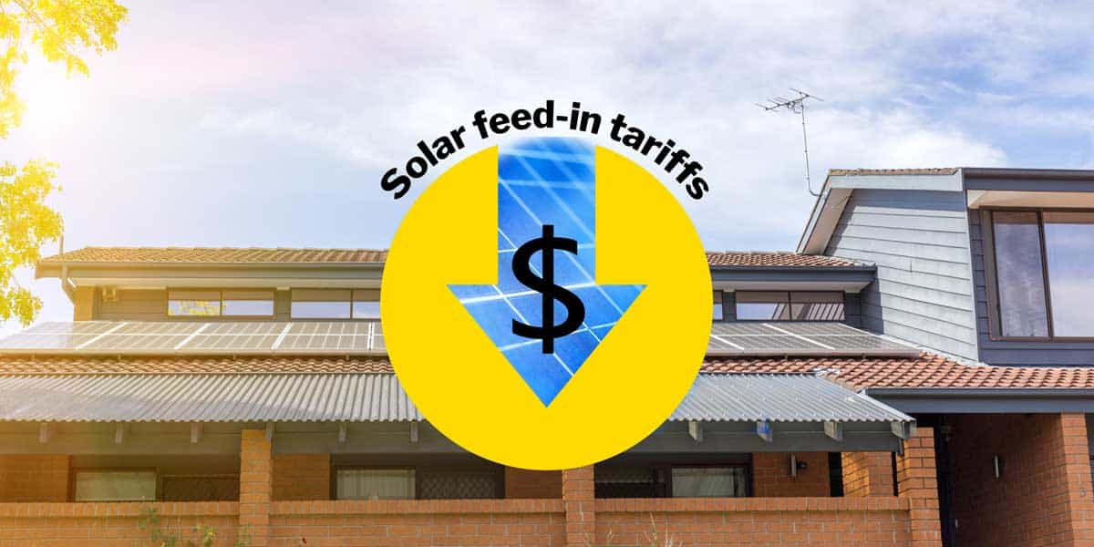 What to do now solar feed in tariffs are falling